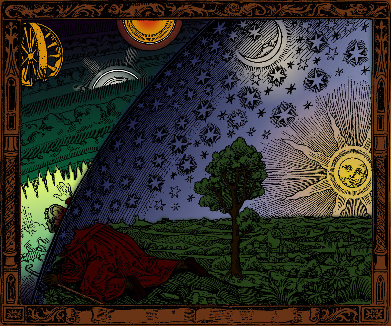 Flammarion Engraving